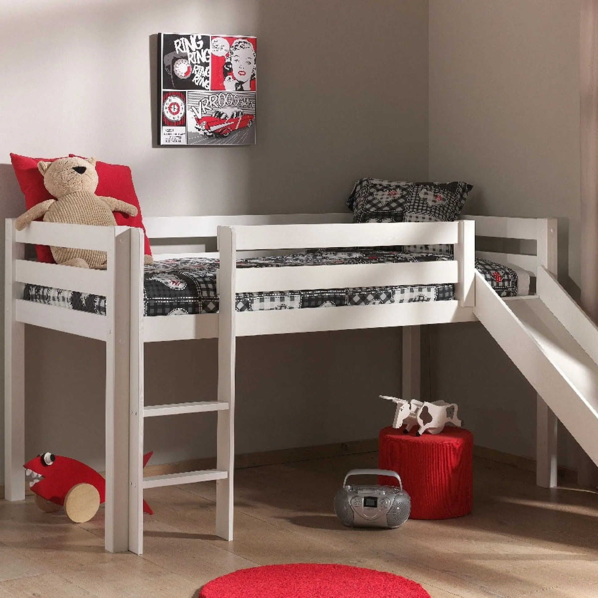 Halfhoogslaper Charlie Wit 2