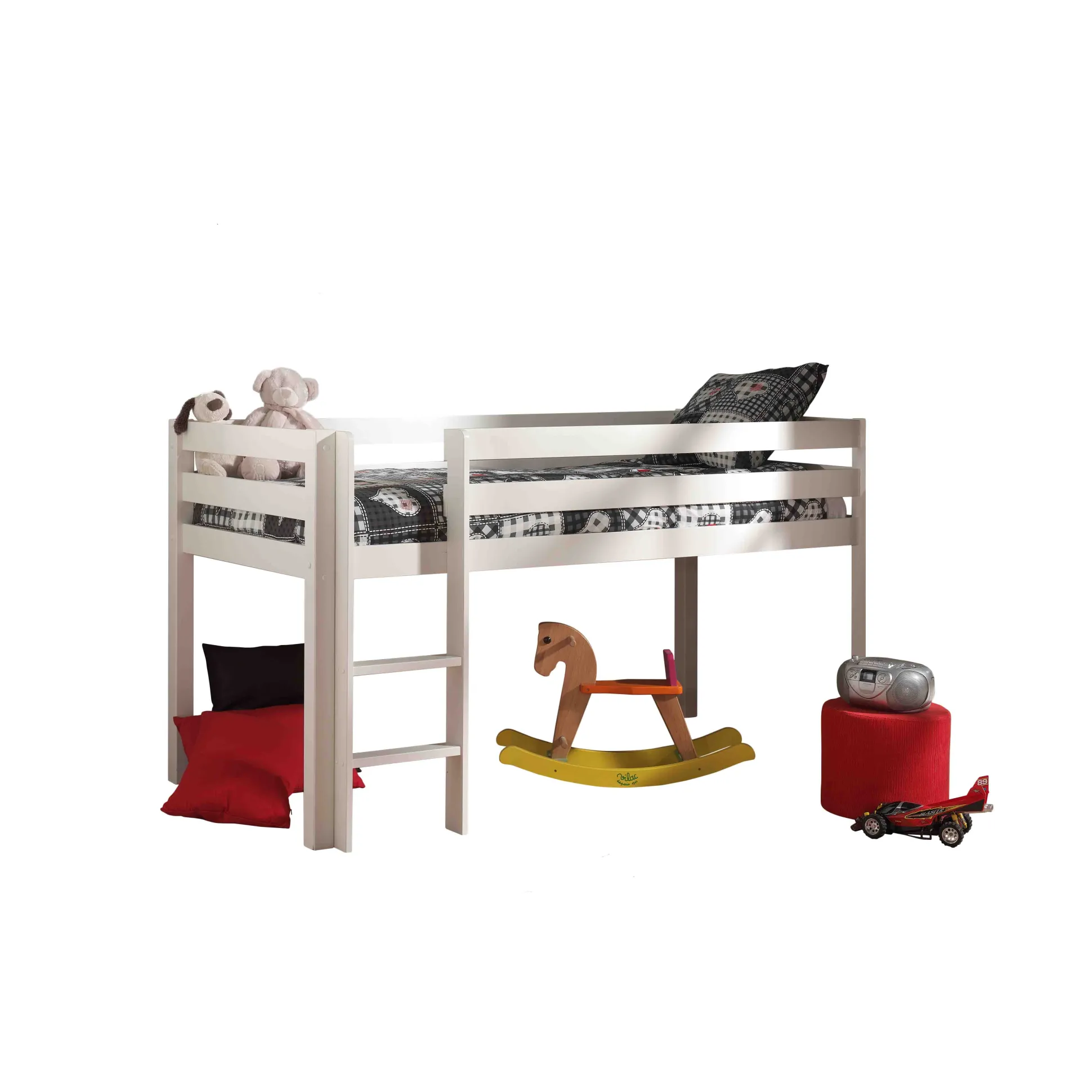 Halfhoogslaper Charlie Wit 1