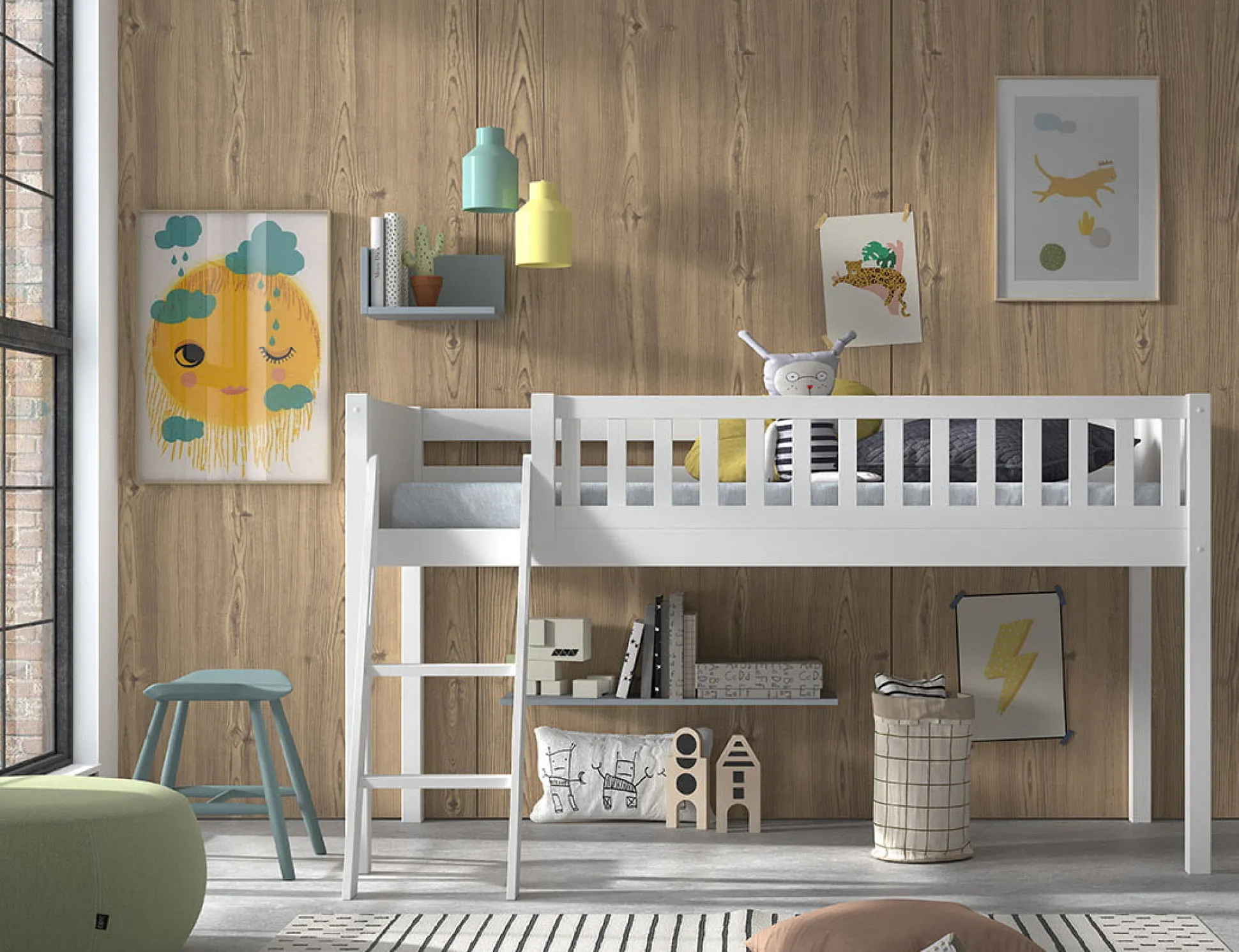 Halfhoogslaper Jonas Wit