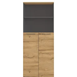 Halfopen kantoorkast Ergonoma Eiken