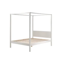 Hemelbed Charlie Wit 140×200 cm