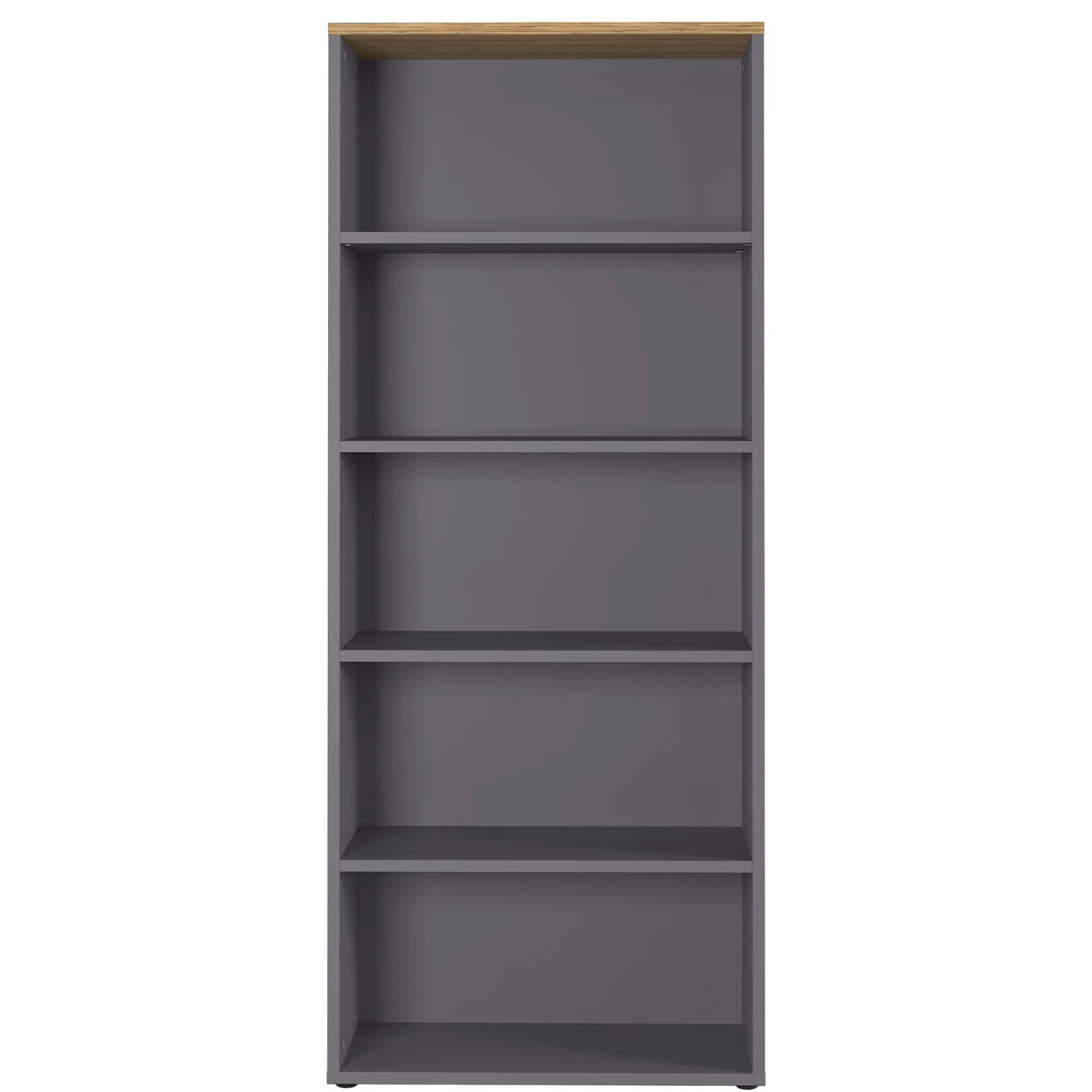 Hoge brede kantoorkast Ergonoma Eiken