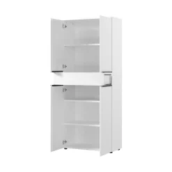 Hoge opbergkast Galileo Wit