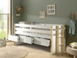 Kajuitbed Arne Wit – Met laden