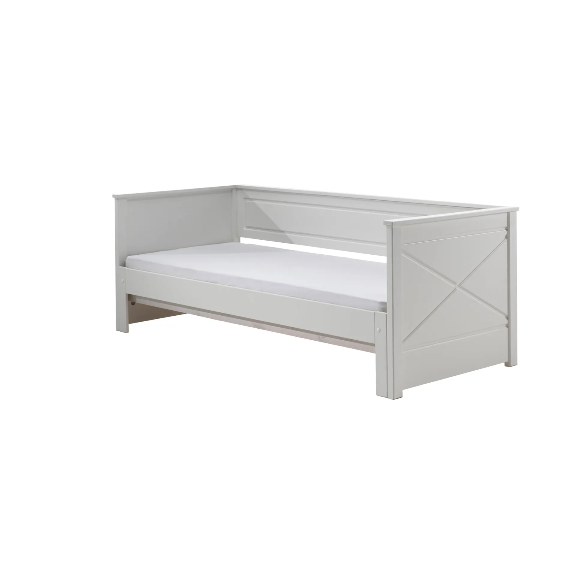 Kajuitbed Charlie Wit 1 – Uitschuifbaar