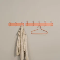 Kapstok Duncan Terracotta 5-haaks