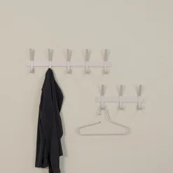 Kapstok Gilbert Taupe 5-haaks