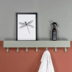 Kapstok Raaf Groen 7-haaks