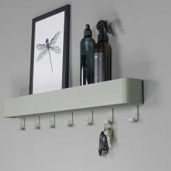 Kapstok Raaf Groen 7-haaks