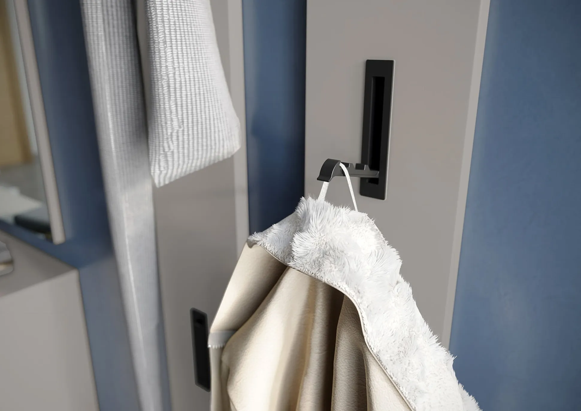 Kapstokpaneel Miles Grijs