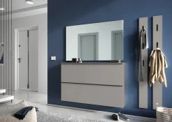 Kapstokpaneel Miles Grijs