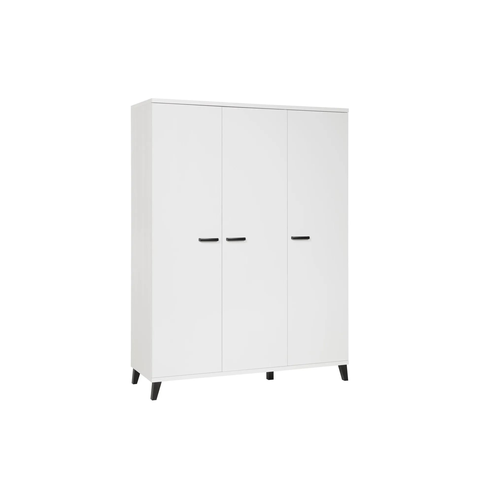 Kledingkast Finn 3-deurs Wit