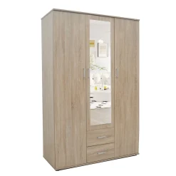 Kledingkast Jean 3-deurs – Spiegel