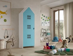 Kledingkast Juul Blauw