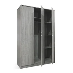 Kledingkast Loek Grijs L