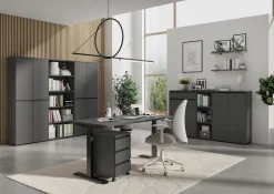 Ladeblok Chicago Grafiet