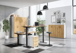 Ladeblok Discovery Eiken Wit