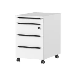 Ladeblok met slot Galileo Wit