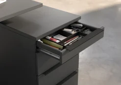 Ladeblok met slot Galileo Grafiet