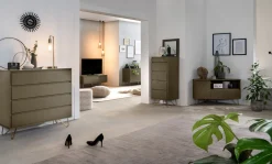 Ladekast Lucy Grijs 90 cm