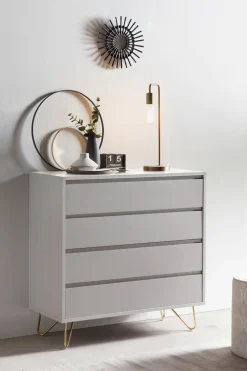 Ladekast Lucy Wit 90 cm