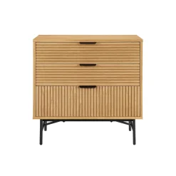 Ladekast Ruben Eiken 80x40x80 cm