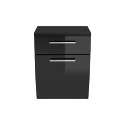 Lage badkamerkast Milan Antraciet