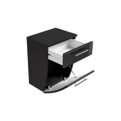 Lage badkamerkast Milan Antraciet