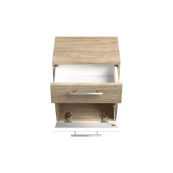 Lage badkamerkast Milan Eiken