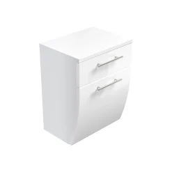 Lage badkamerkast Milan Wit