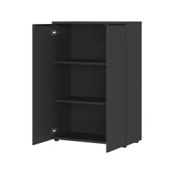 Lage dichte kantoorkast Galileo Grafiet