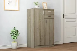 Lage dichte kast Edwin Sonoma 72x36x110 cm – 2