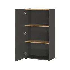 Lage kantoorkast Orlando Grafiet 110 cm