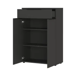 Lage opbergkast Galileo Grafiet