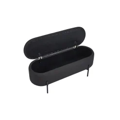 Opbergbank Lieke Antraciet