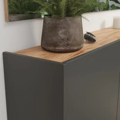 Opbergkast Aniek Grafiet 86 cm