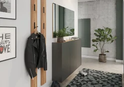 Opbergkast Aniek Grafiet 86 cm