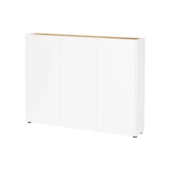 Opbergkast Aniek Wit Eiken 105 cm