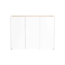 Opbergkast Aniek Wit Eiken 105 cm