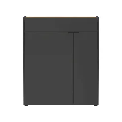 Opbergkast Eleonore Grafiet 83 cm