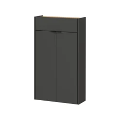 Opbergkast Eleonore Grafiet 56 cm