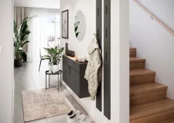 Opbergkast Eleonore Grafiet 110 cm