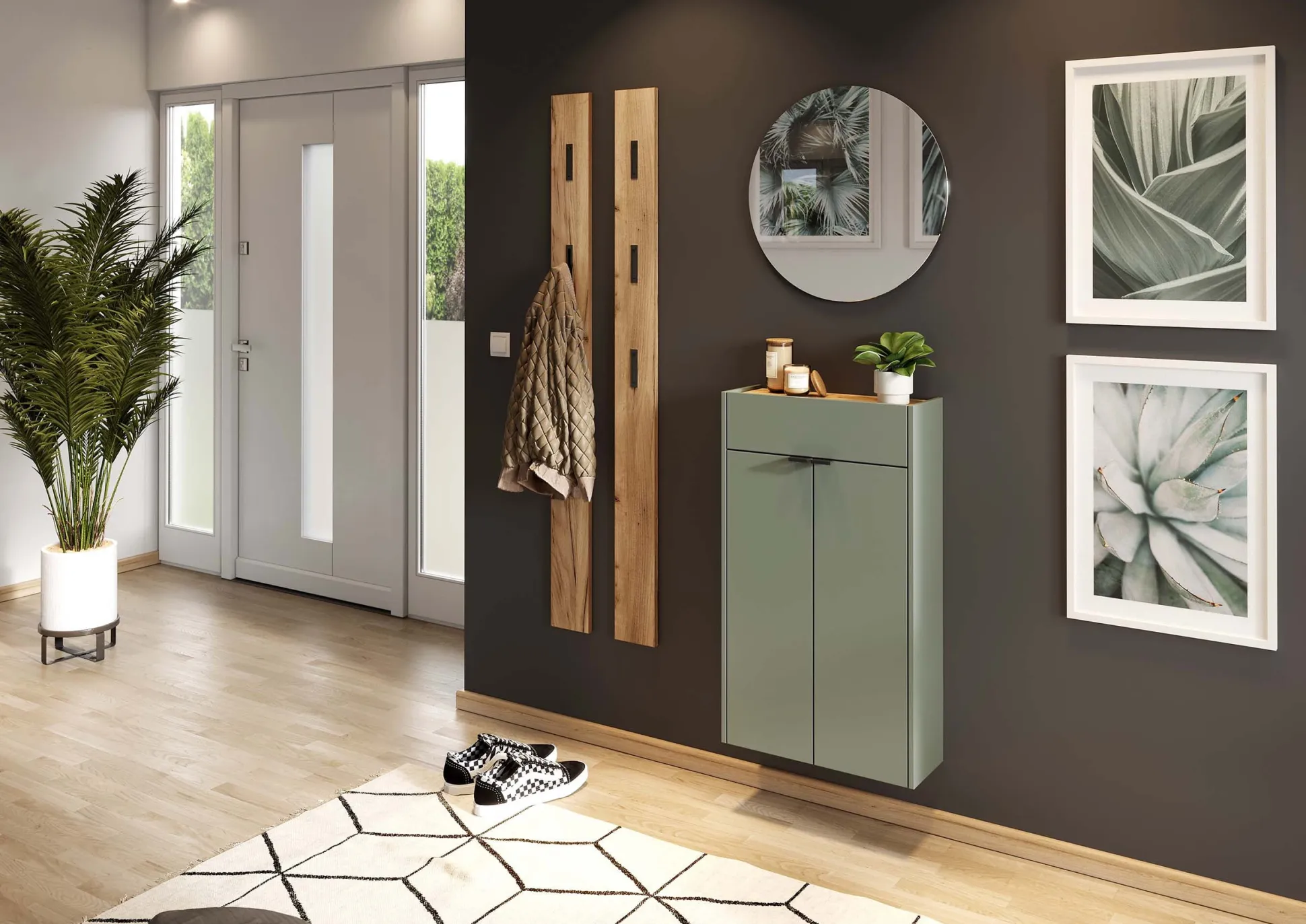 Opbergkast Eleonore Groen 56 cm