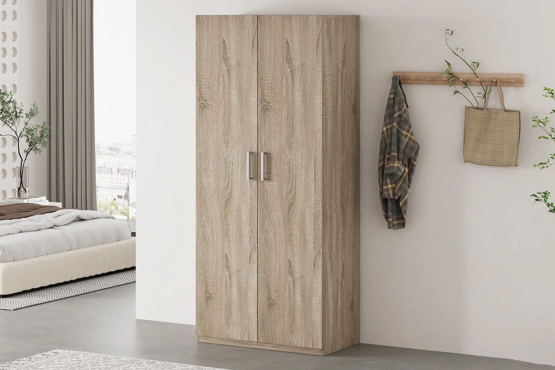 Opbergkast Graham 80cm Sonoma