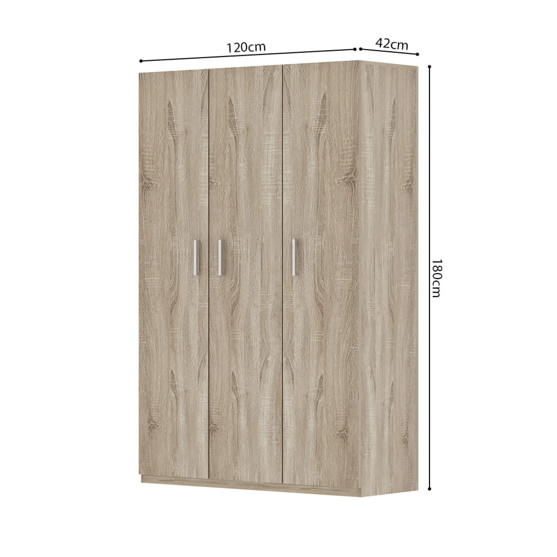 Opbergkast Graham 120cm Sonoma