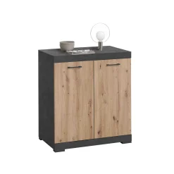 Opbergkast Hermes Artisan Eiken 80x50x90 cm – 1