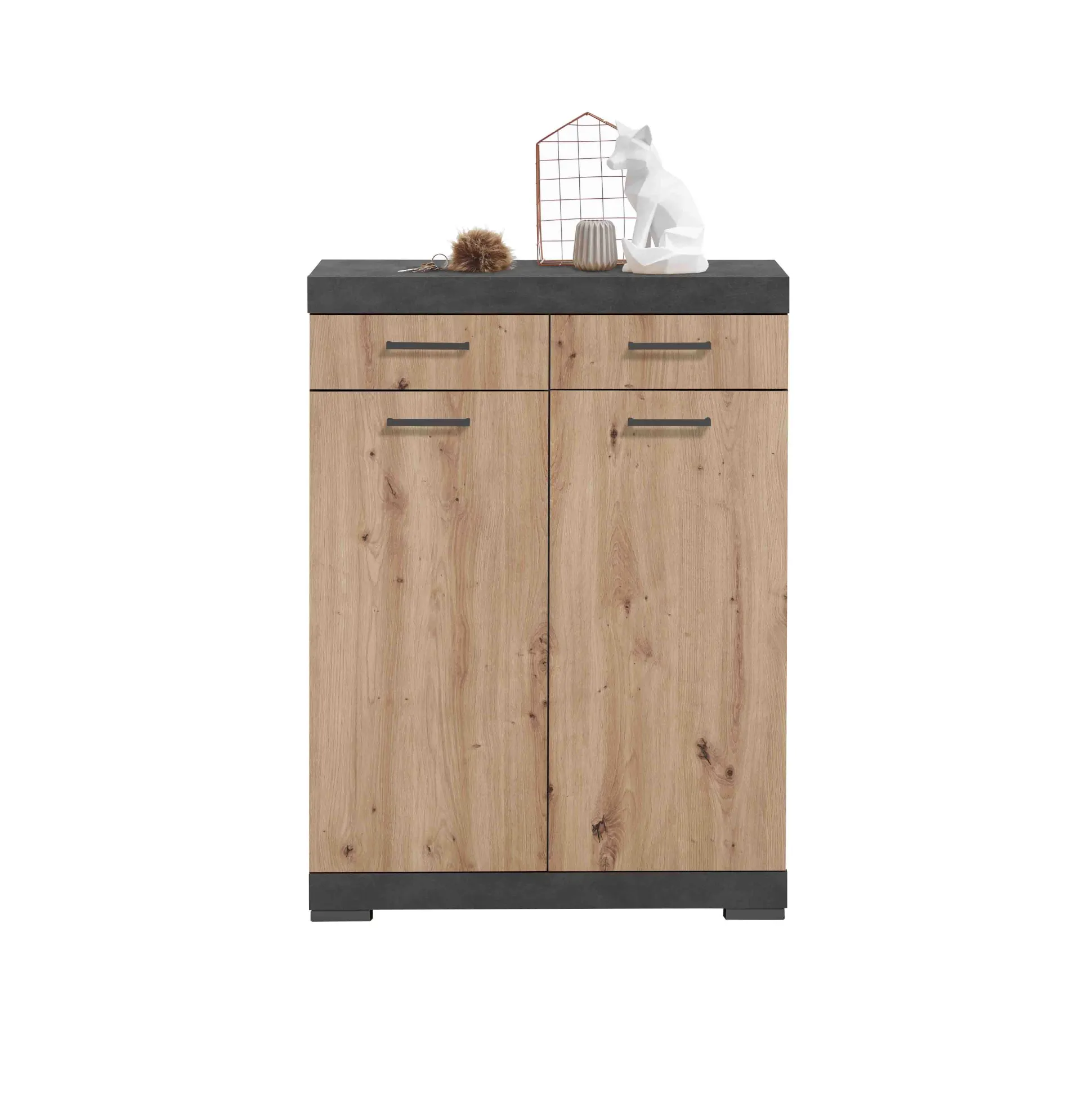 Opbergkast Hermes Artisan Eiken 80x35x110 cm