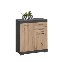 Opbergkast Hermes Artisan Eiken 80x35x90 cm – 2