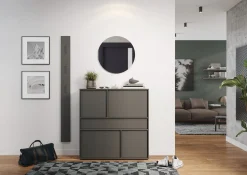 Opbergkast Mathieu Grafiet 105 cm