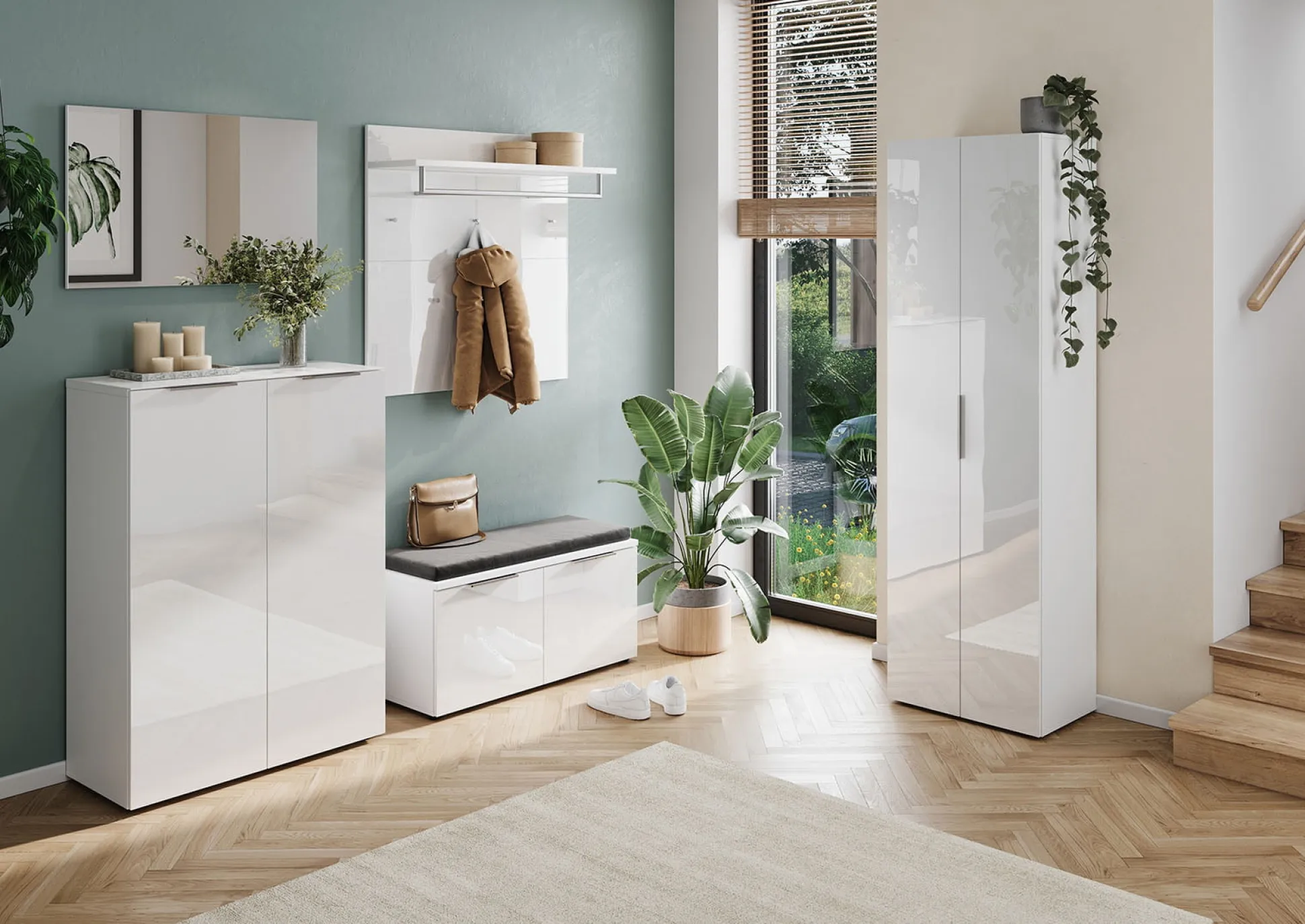 Opbergkast Montreal Wit 120 cm